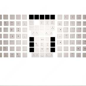 现代开关3D模型下载